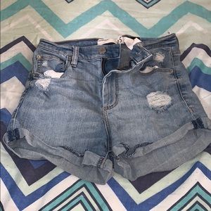 Garage high waisted shorts